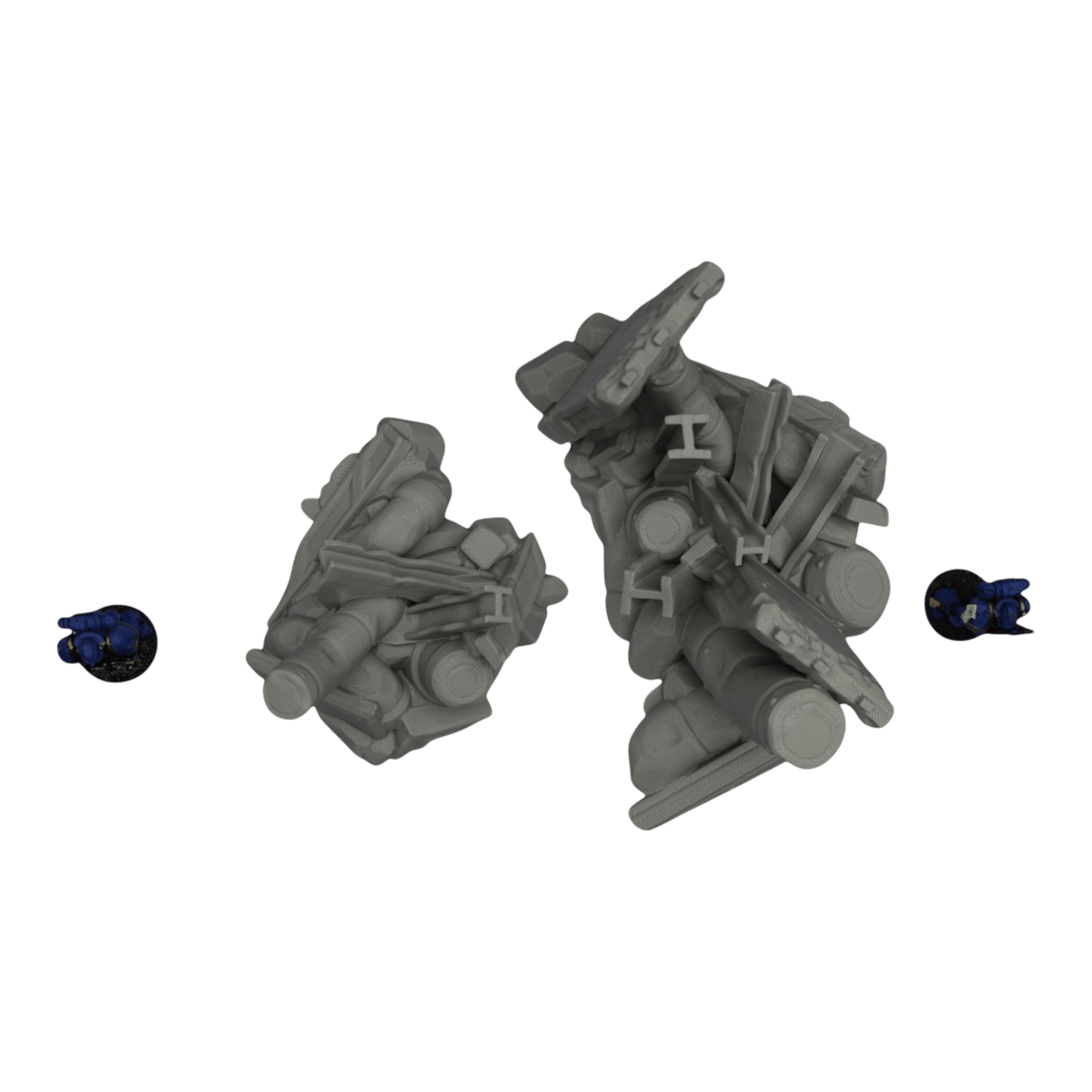 Debris #1 - 28mm Wargaming Scatter Terrain Scenery Tabletop Grimdark Jawar3d