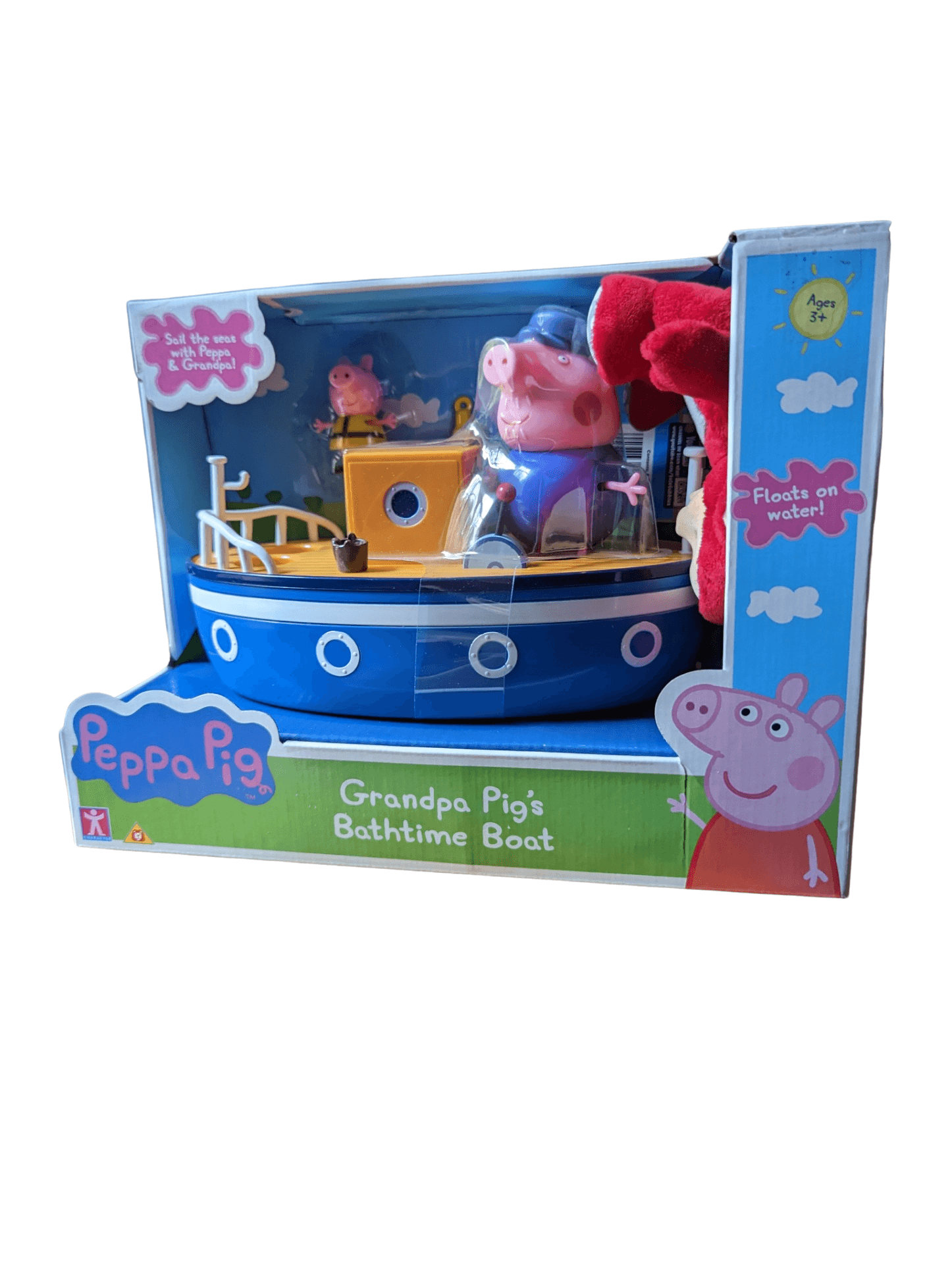 Peppa Pig Grandpa Pigs Bath Boat The Imagination Shop