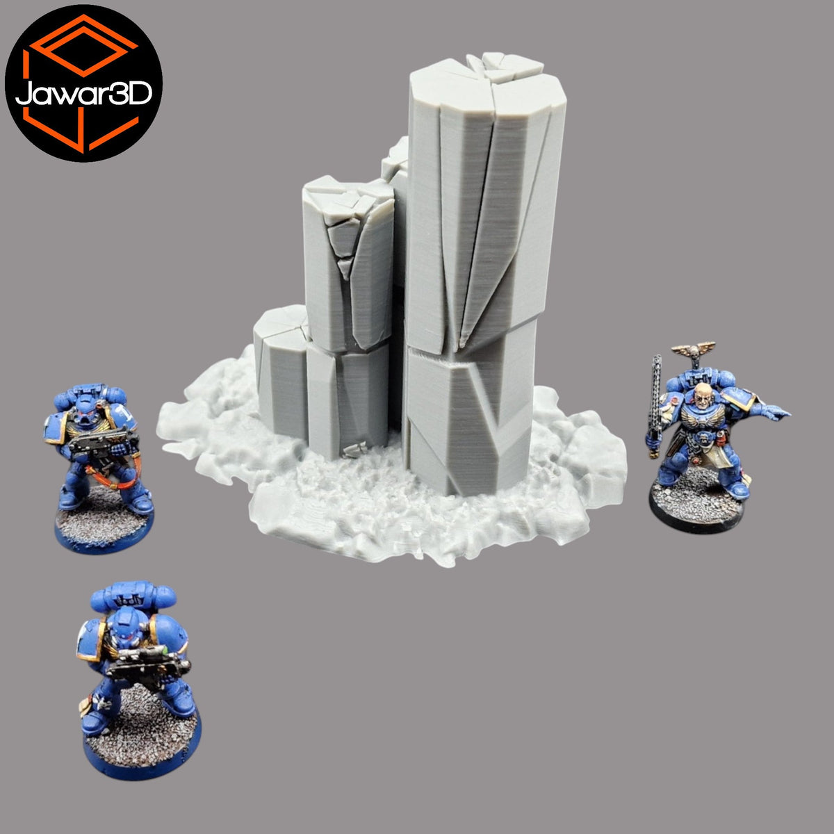 Crystal Formation - 28mm Wargaming Scatter Terrain Scenery Tabletop Miniature Jawar3d