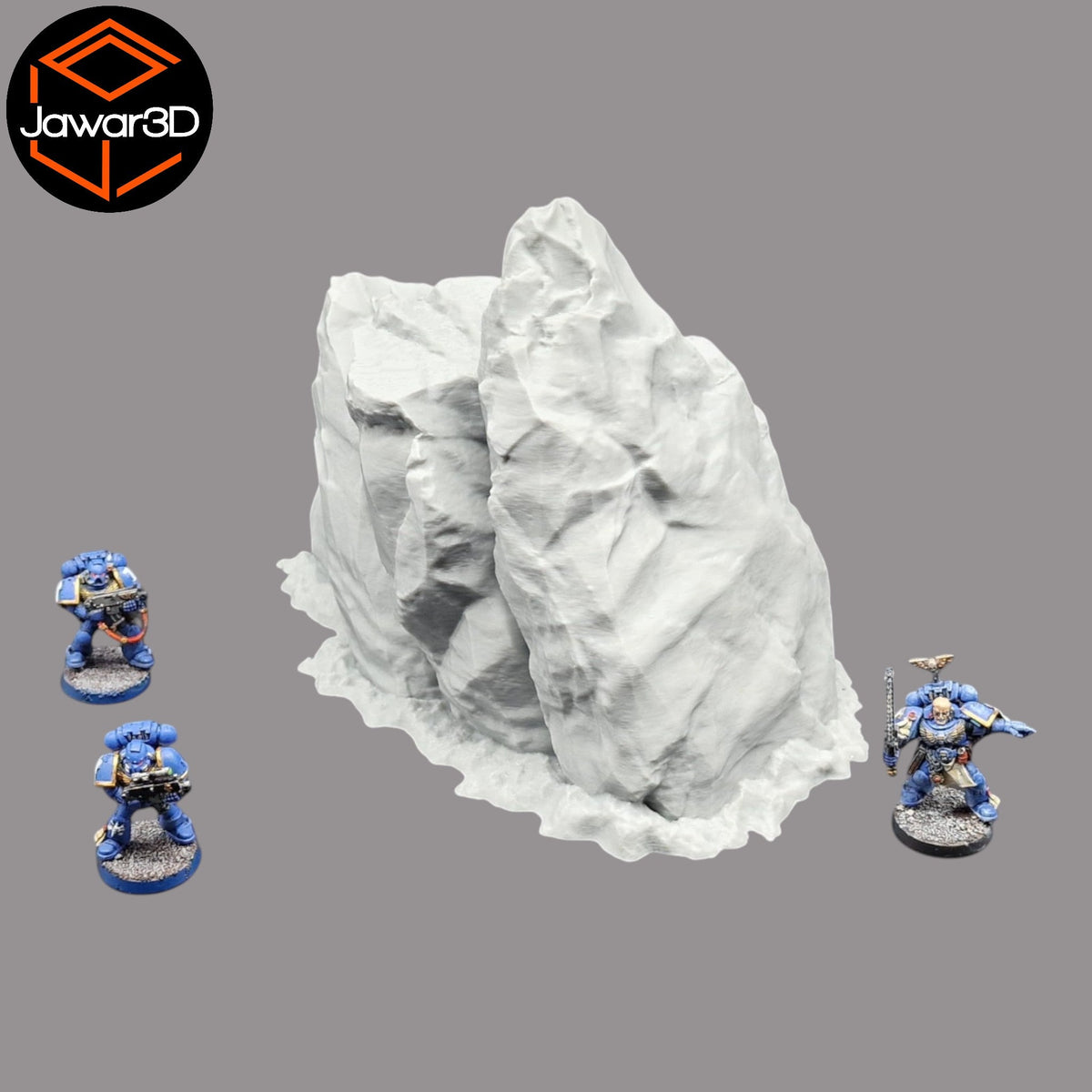 Irix Rock - 28mm Wargaming Scatter Terrain Scenery Tabletop Miniature Jawar3d