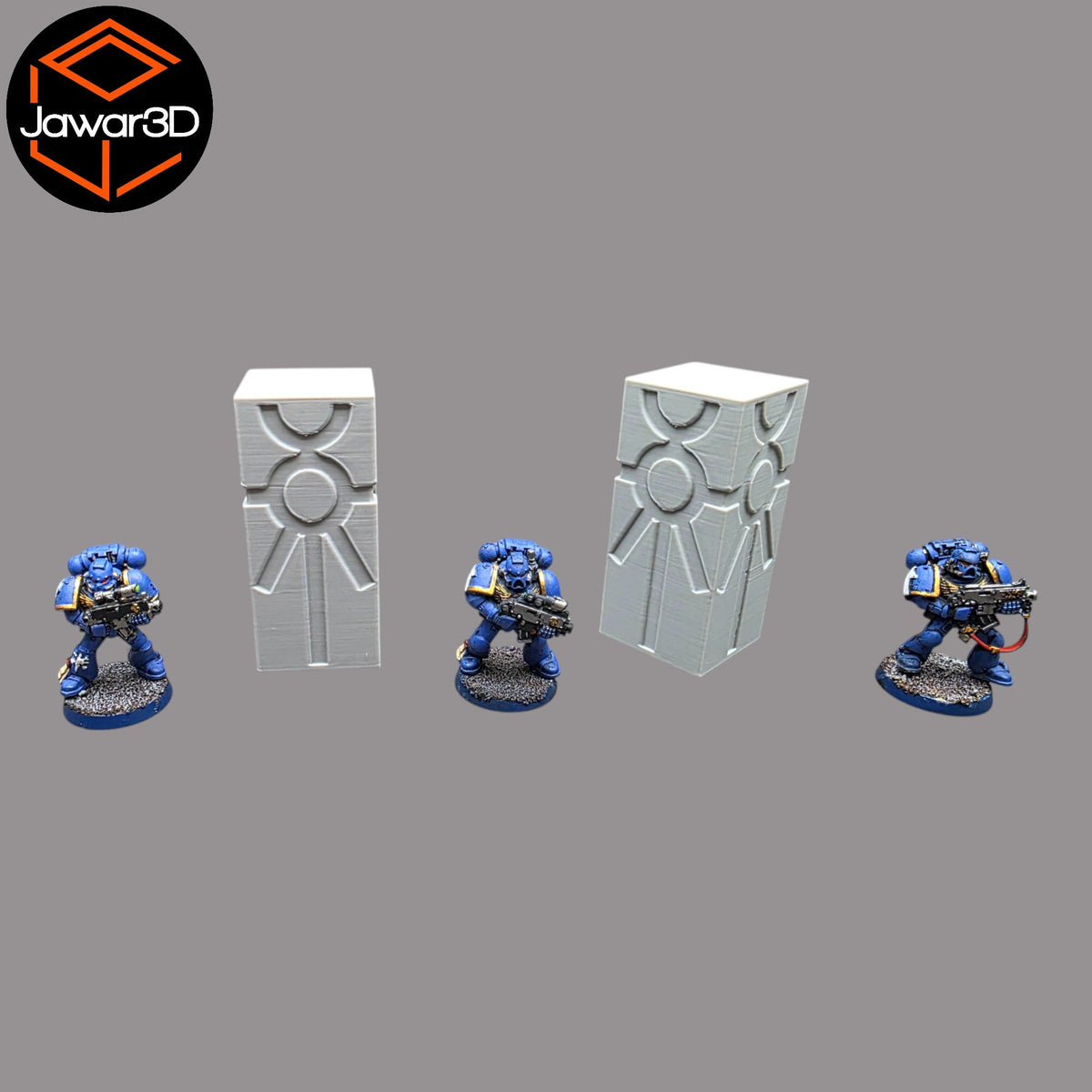Undead Pillar - 28mm Wargaming Scatter Terrain Scenery Tabletop Miniature Jawar3d