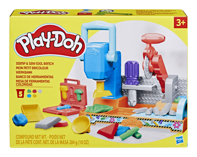 Play-Doh Stamp And Saw Tool Bench - The Imagination Shop - Play-doh