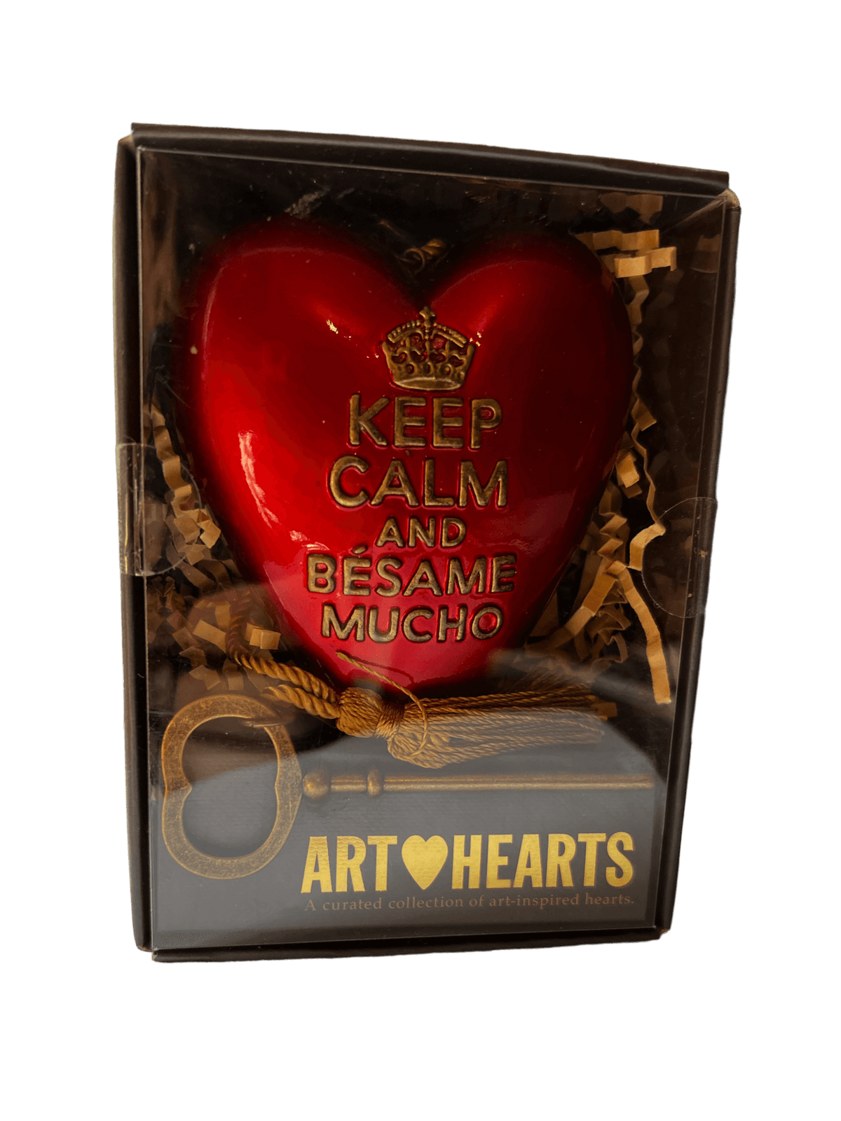 Art Hearts - Keep Calm And Besame Mucho Art Hearts