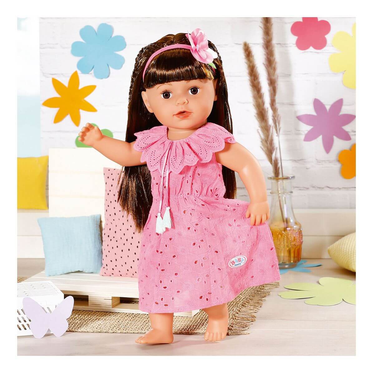 Baby Born Trendy Flower Dress 43cm Zapf Creations