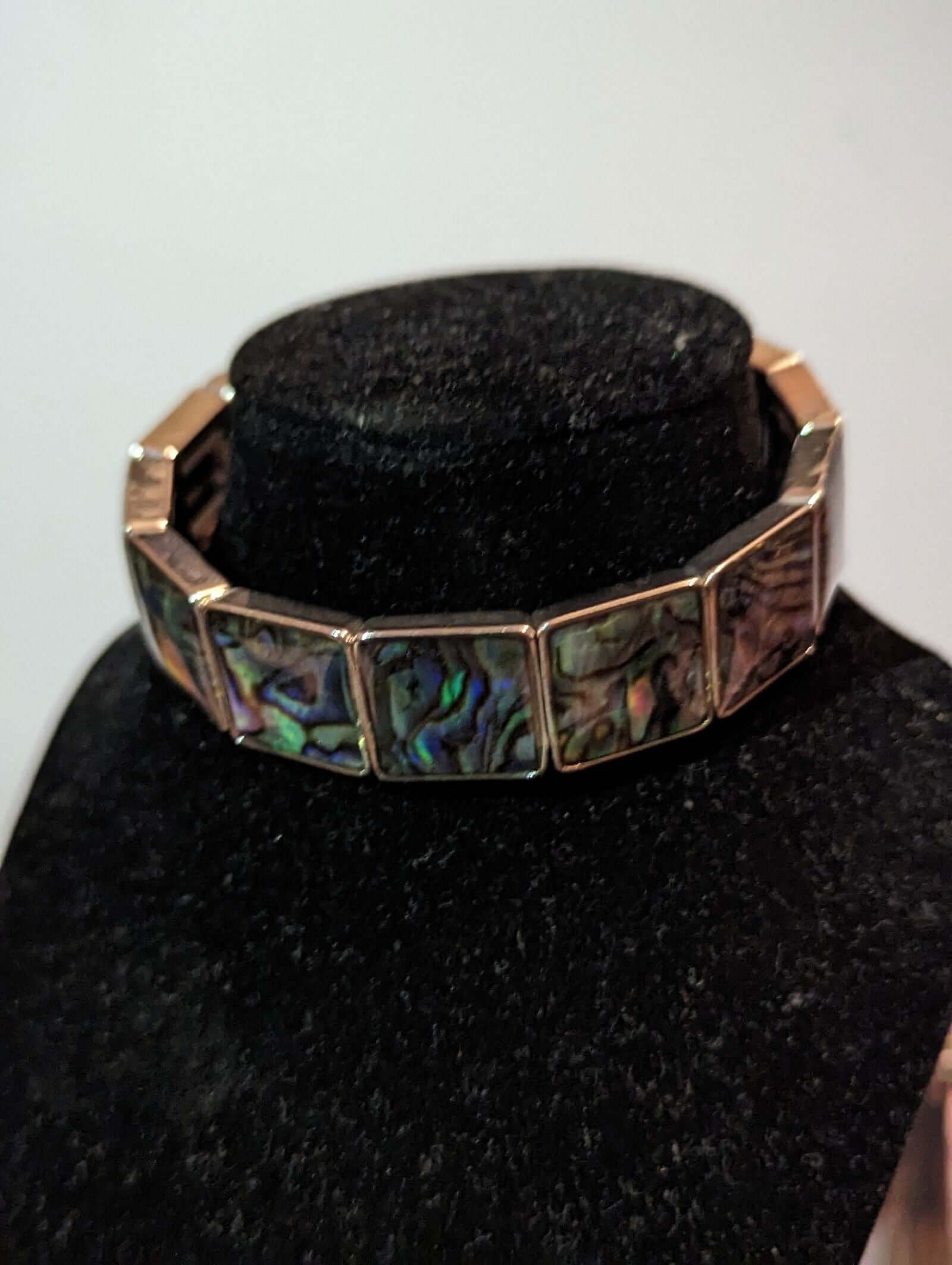 Byzantium Collection Jewellery Paua Shell Bracelet The Imagination Shop