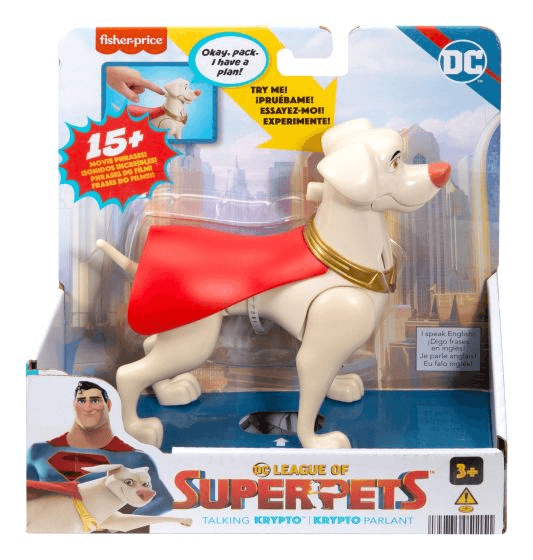 DC League of Super Pets Talking Figure Krypto - The Imagination Shop - The Imagination Shop