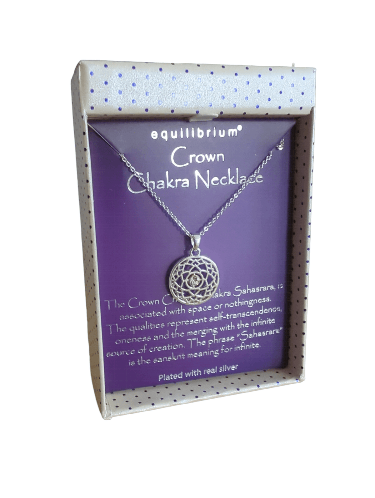 Equilibrium Jewellery - Crown Chakra Necklace The Imagination Shop
