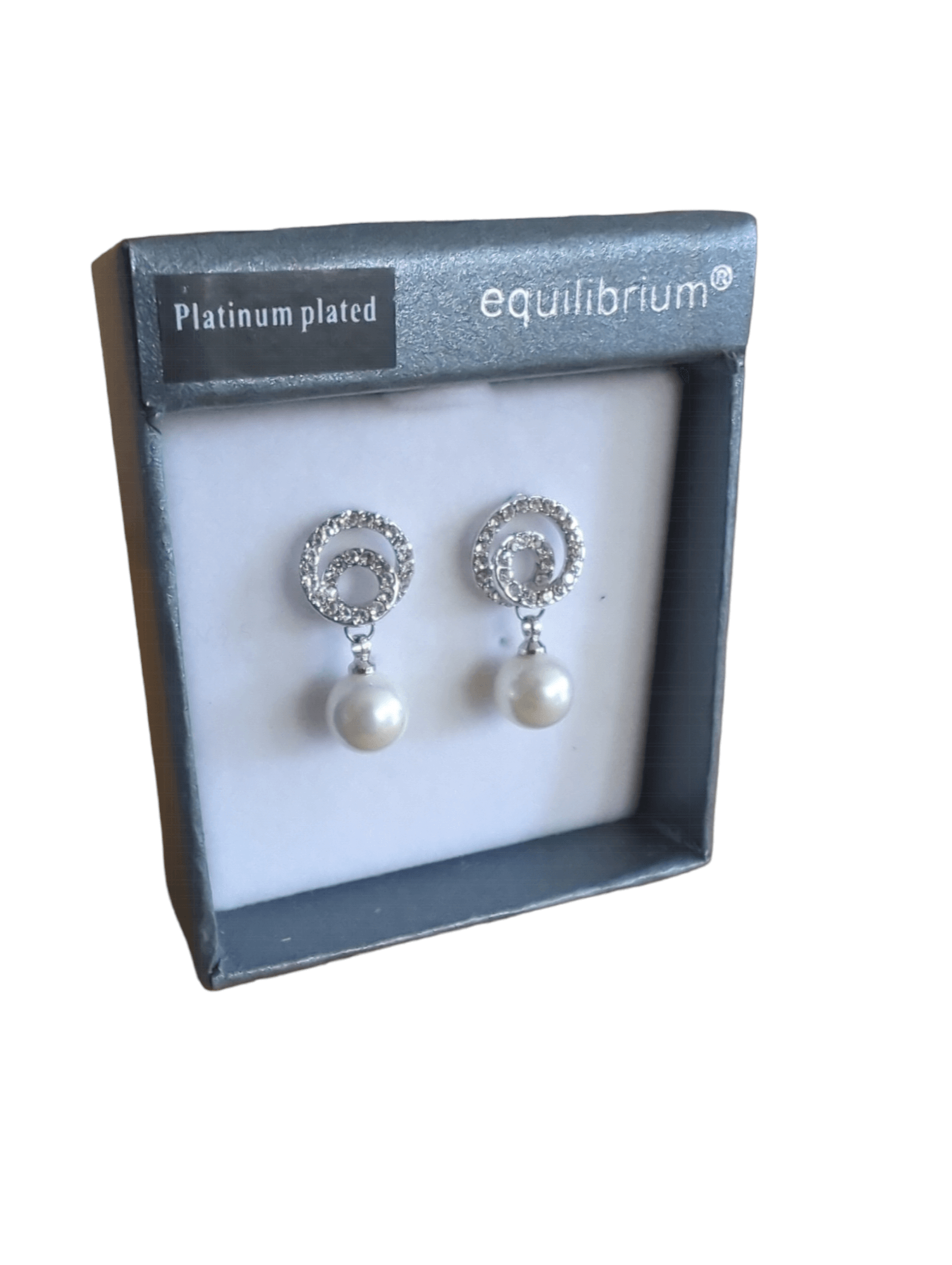 Equilibrium Jewellery Hanging Pearl Swing Drop Earrings The Imagination Shop
