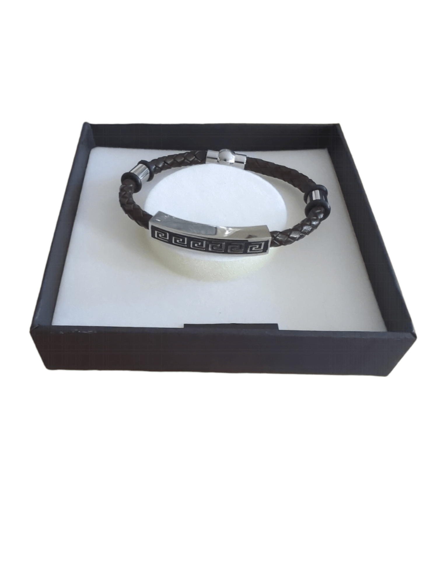 Equilibrium Jewellery Men s Modern Leather Bracelet The Imagination Shop