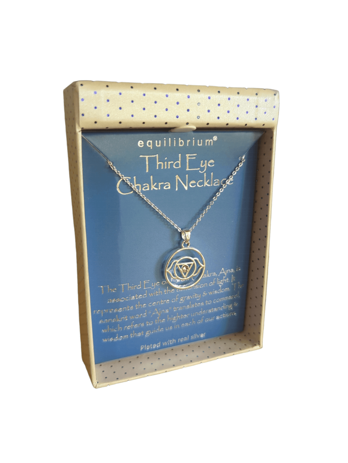 Equilibrium Jewellery - Third Eye Chakra Necklace The Imagination Shop