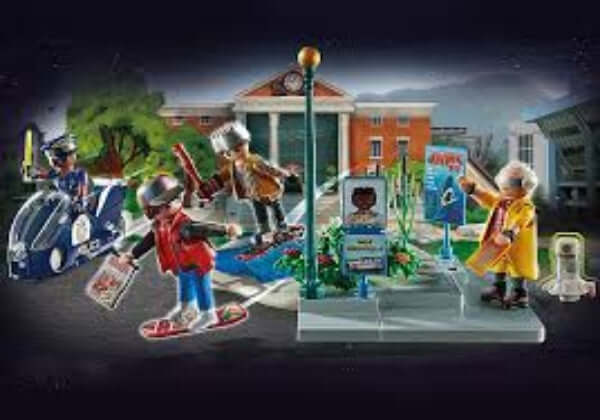 Playmobil - Back To The Future Hoverboard Chase 70634 - The Imagination Shop -