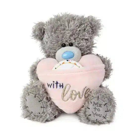 Me To You Tatty Teddy Personalised Heart Gift Plush Carte Blanche
