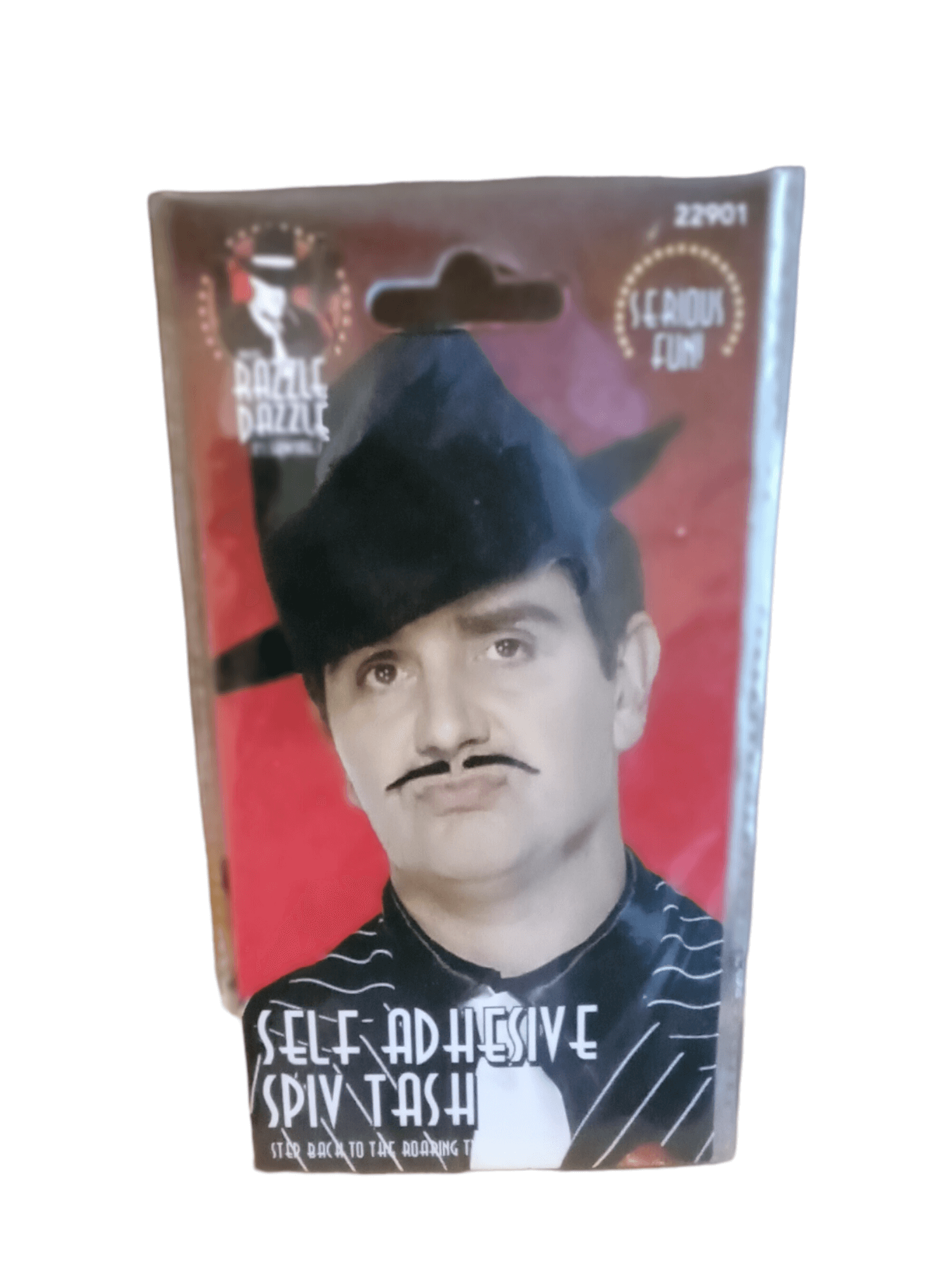 Smiffys - Self Adheisive Spiv Tash/Fake Moustache Smiffys