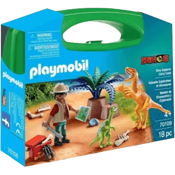 Playmobil - Dino Explorer Carry Case 70108 Playmobil