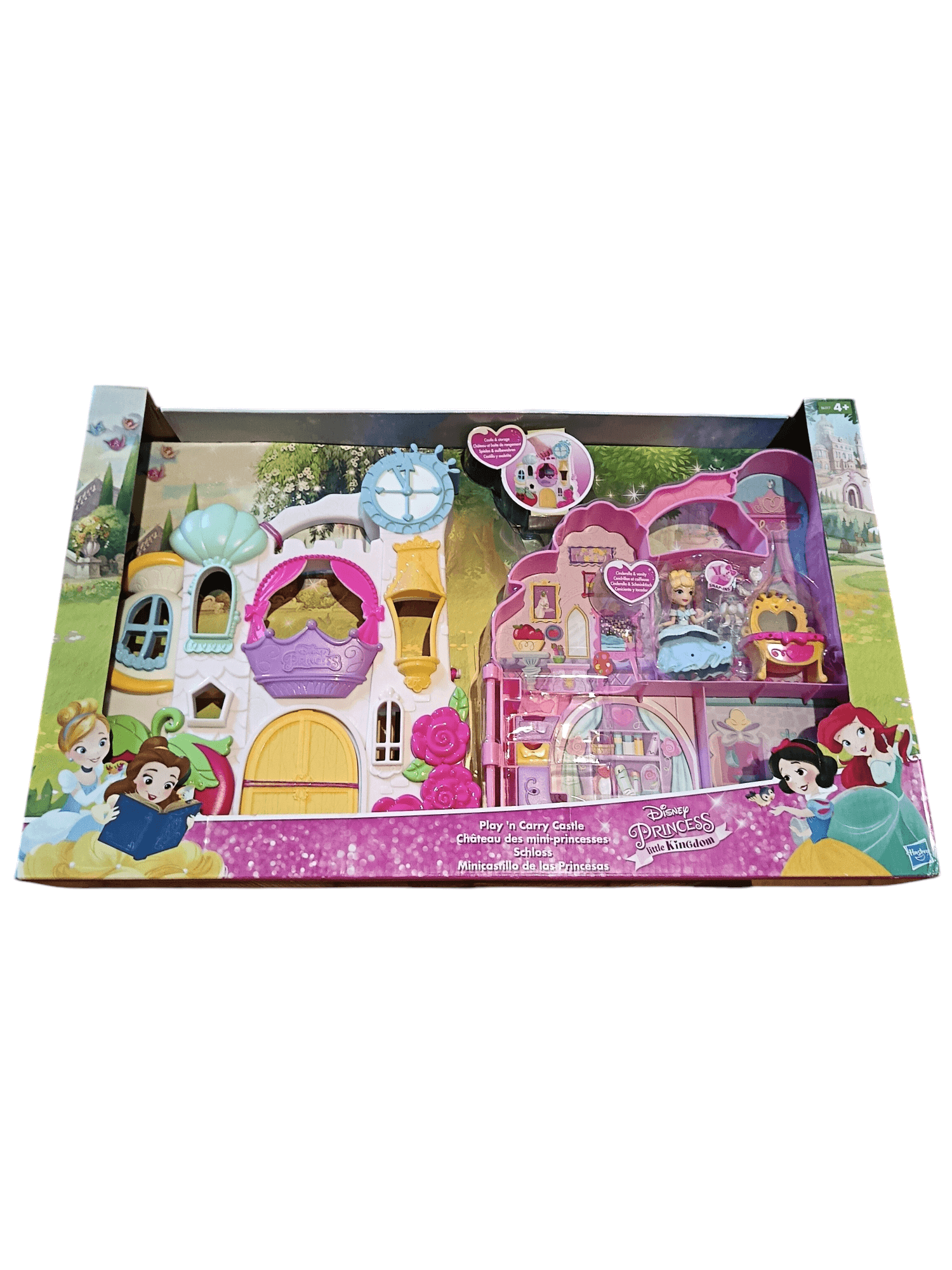 Disney Princess Little Kingdom play and Carry Castle