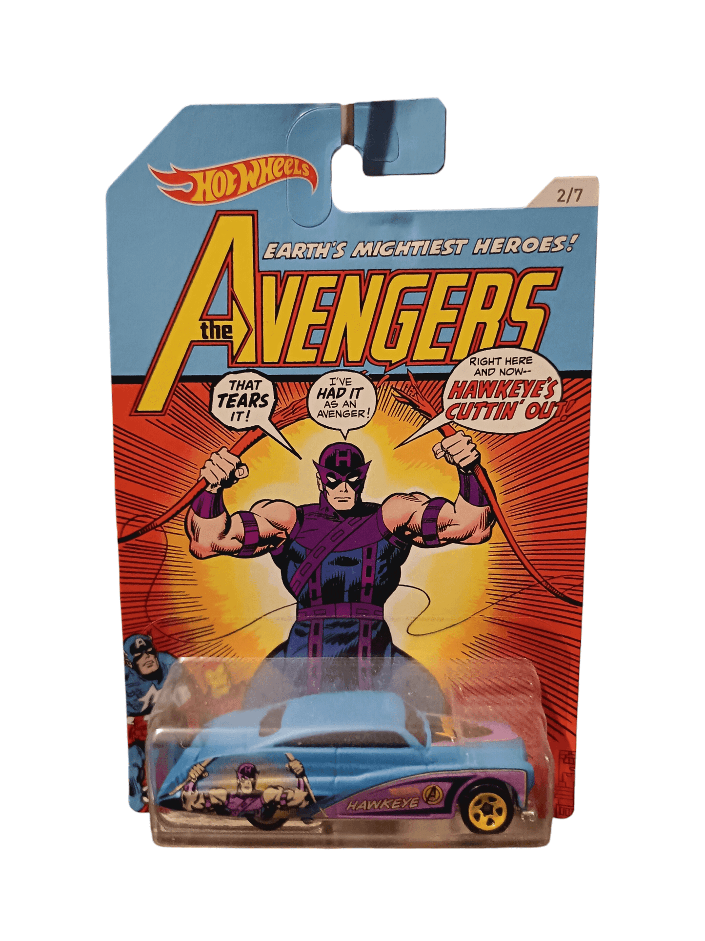 Hot Wheels - Marvel Hawkeye Purple Passion