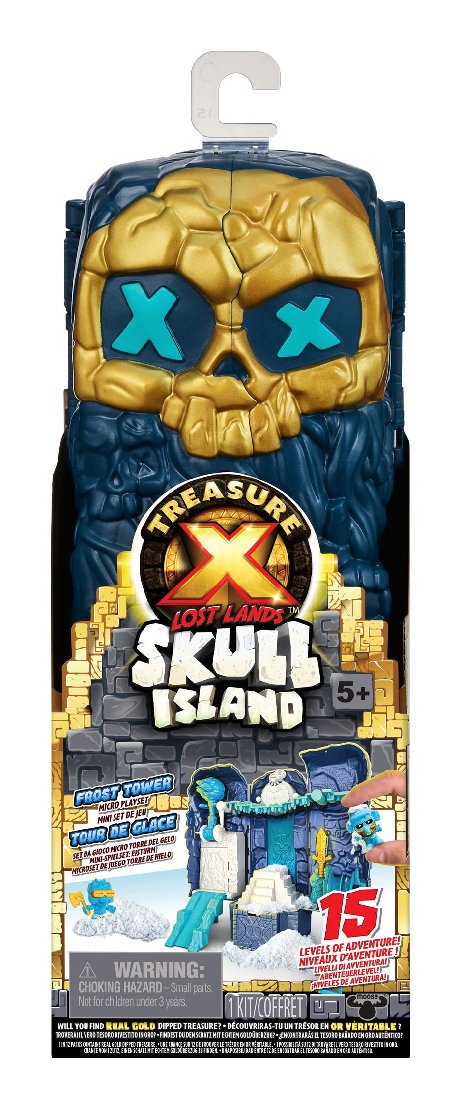 Treasure X Lost Lands Skull Island Frost Tower Micro Playset with