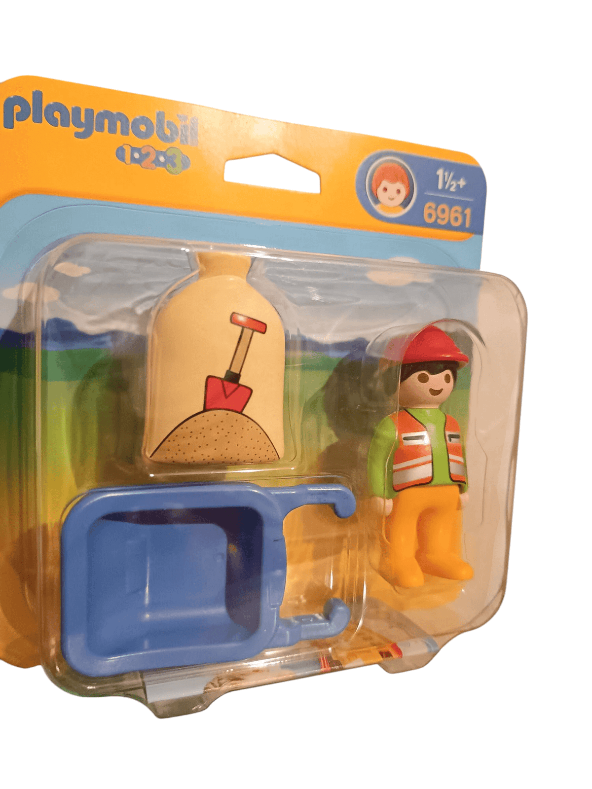 Playmobil 123 - Labourer Figure and Accessories 6961 Playmobil