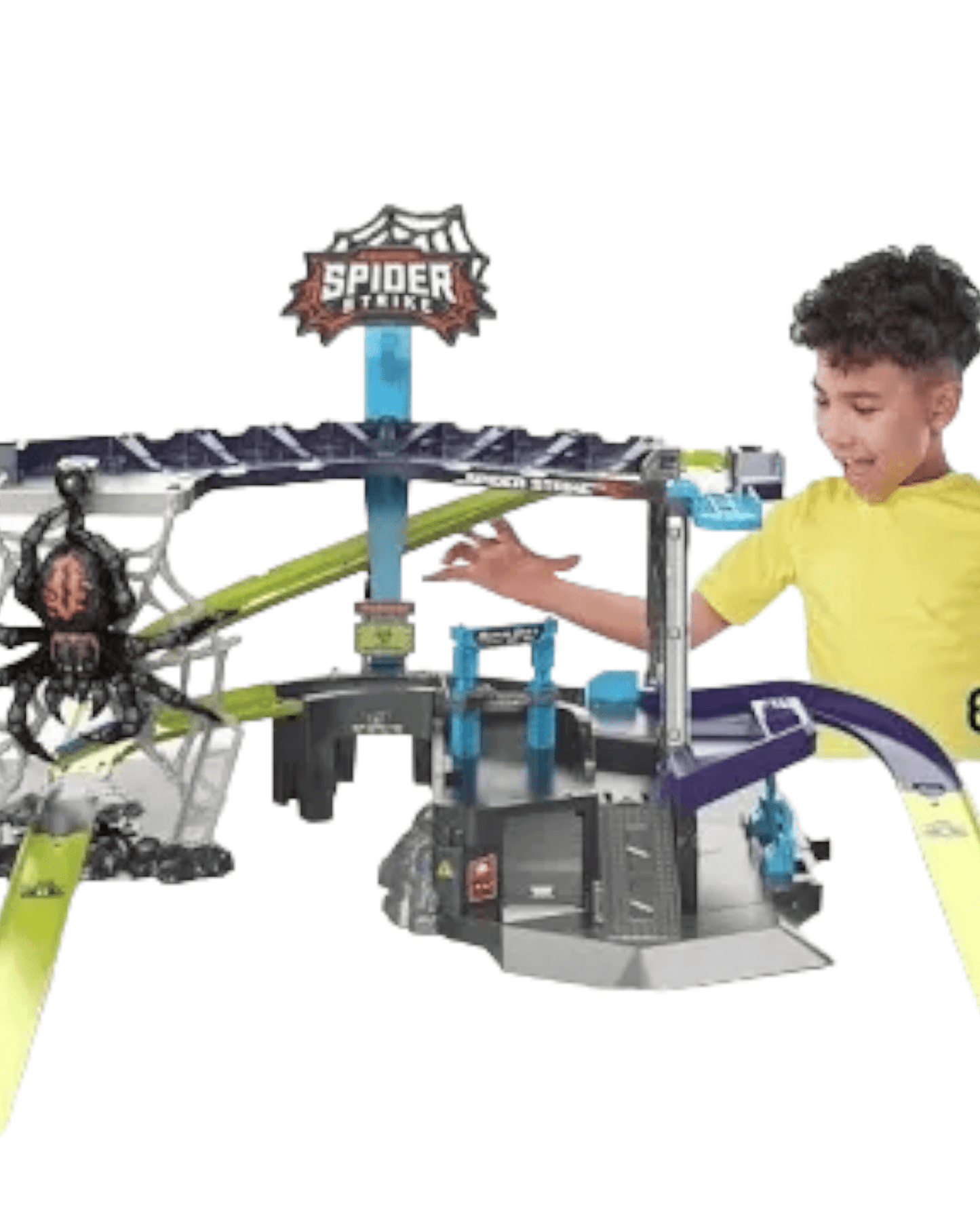 CHRISTMAS DEAL! Zuru - Metal Machines Spider Strike Car Track Playset - The Imagination Shop -