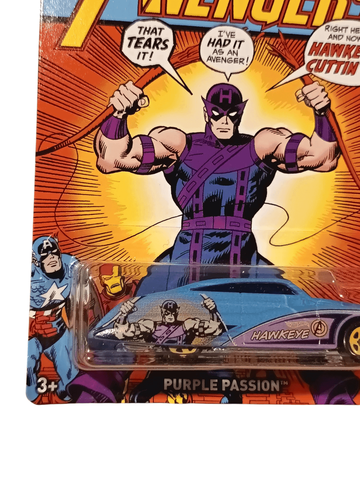 Hot Wheels - Marvel Hawkeye Purple Passion Hot Wheels