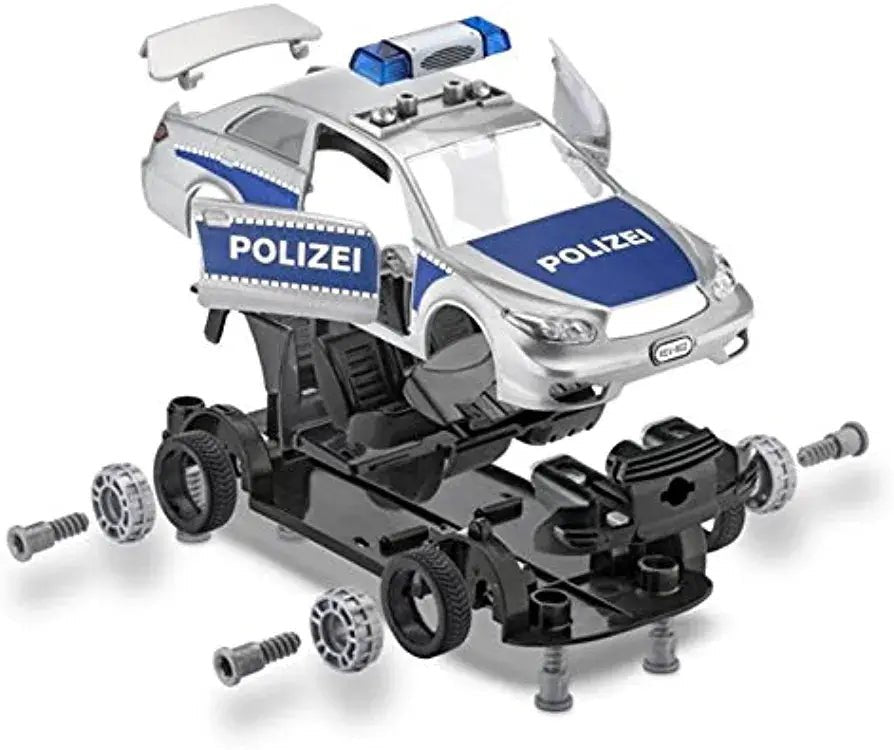Revell Level 1 Junior Kit - Police Car D.I.Y Construction Playset Revell
