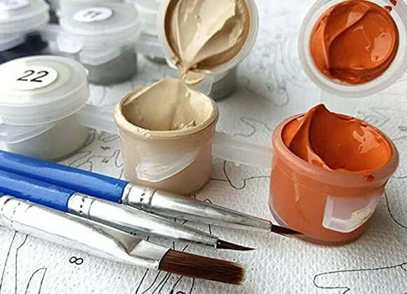 Large Paint by numbers adult/ teenager art set The Imagination Shop