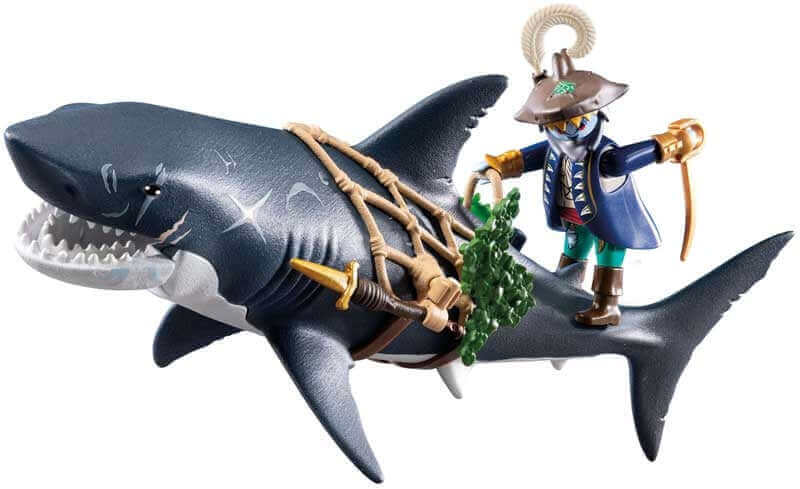 🦈 Playmobil Pirates Giant Biting Shark: Epic Ocean Adventures with REAL Biting Action!