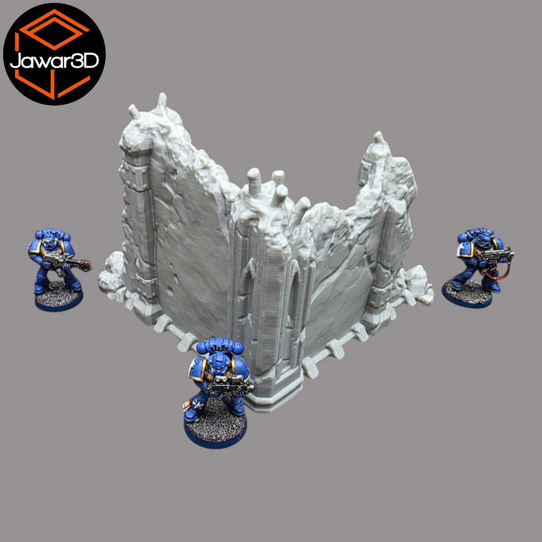 Apocalyptic Terrain and Scenery for Wargaming featuring detailed ruins and miniature figures for immersive gameplay.