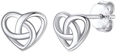 Silvora Celtic knot stud earrings - magical gift for girls