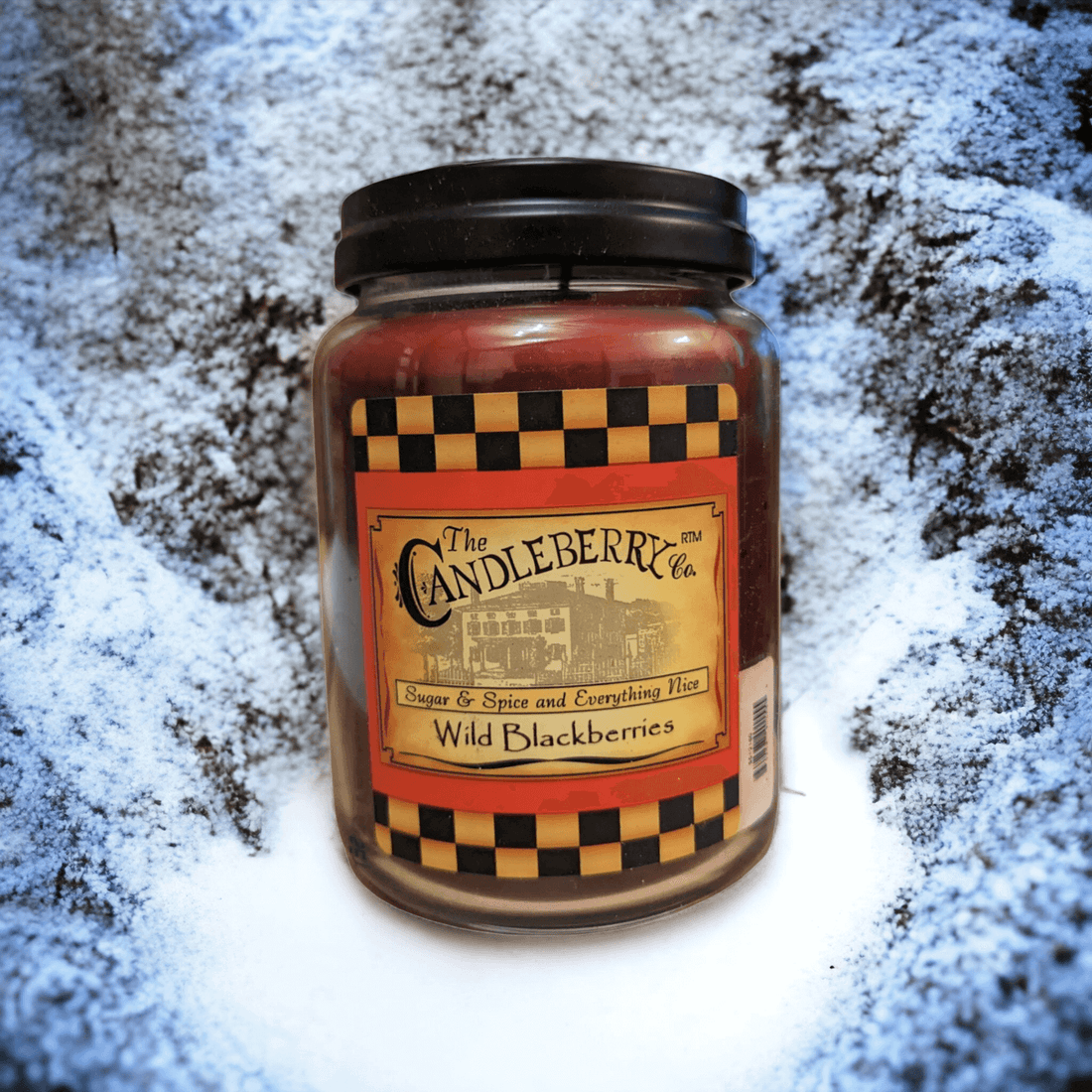 A picture of a candleberry candle