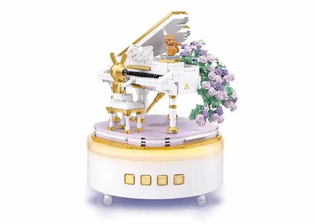 Sluban Pleyerid Music Box Sonata of Love Building Brick Set with lights and music