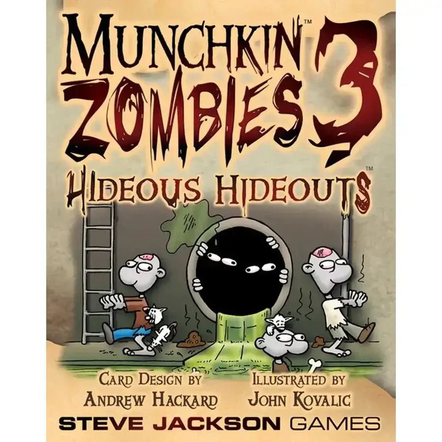 Munchkin Zombies 3 Expansion Steve Jackson Games