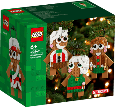 LEGO Christmas 40642 Gingerbread Ornaments Seasonal Playset
