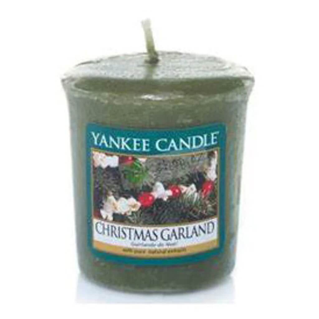 A picture of a yankee candle votive