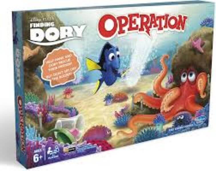 A picture of a Dory Operation game