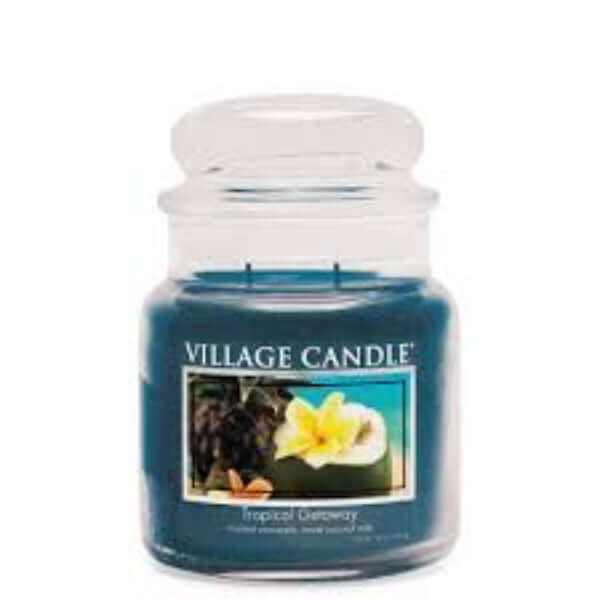 Village Candle Tropical Getaway premium scented candle