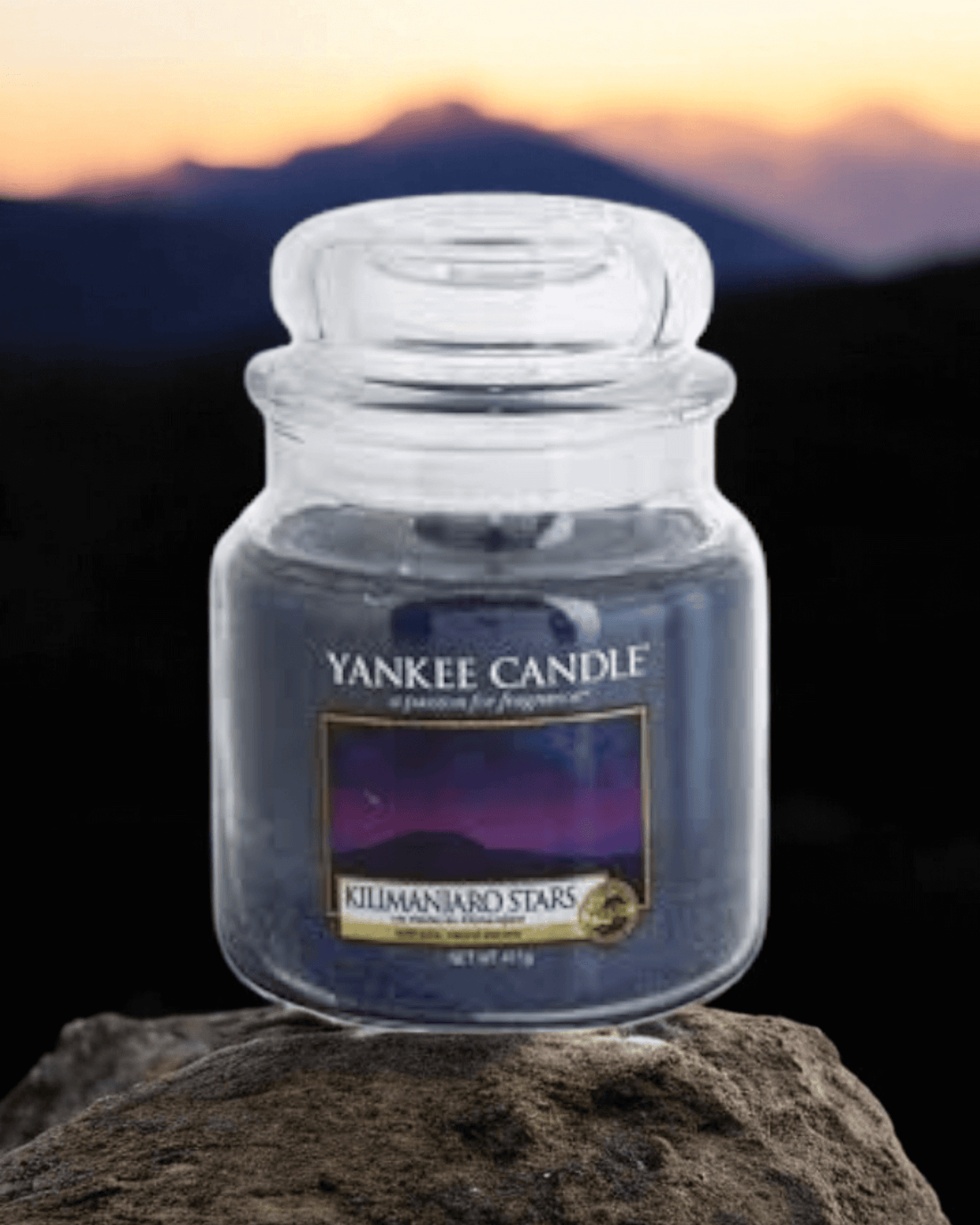 A Gift Beneath the Stars: Yankee Candle Kilimanjaro Stars Medium Jar - The Imagination Shop