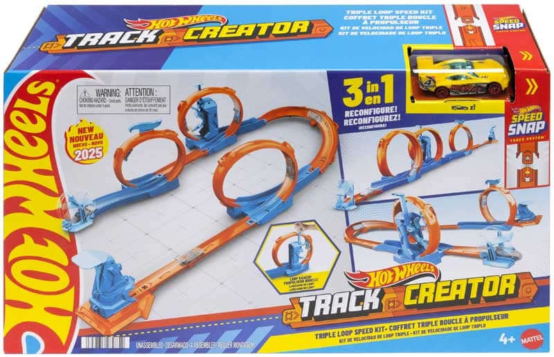 🎄 Hot Wheels Triple Loop Speed Kit: The Christmas Gift That Sparks Creativity & Racing Fun! 🎢