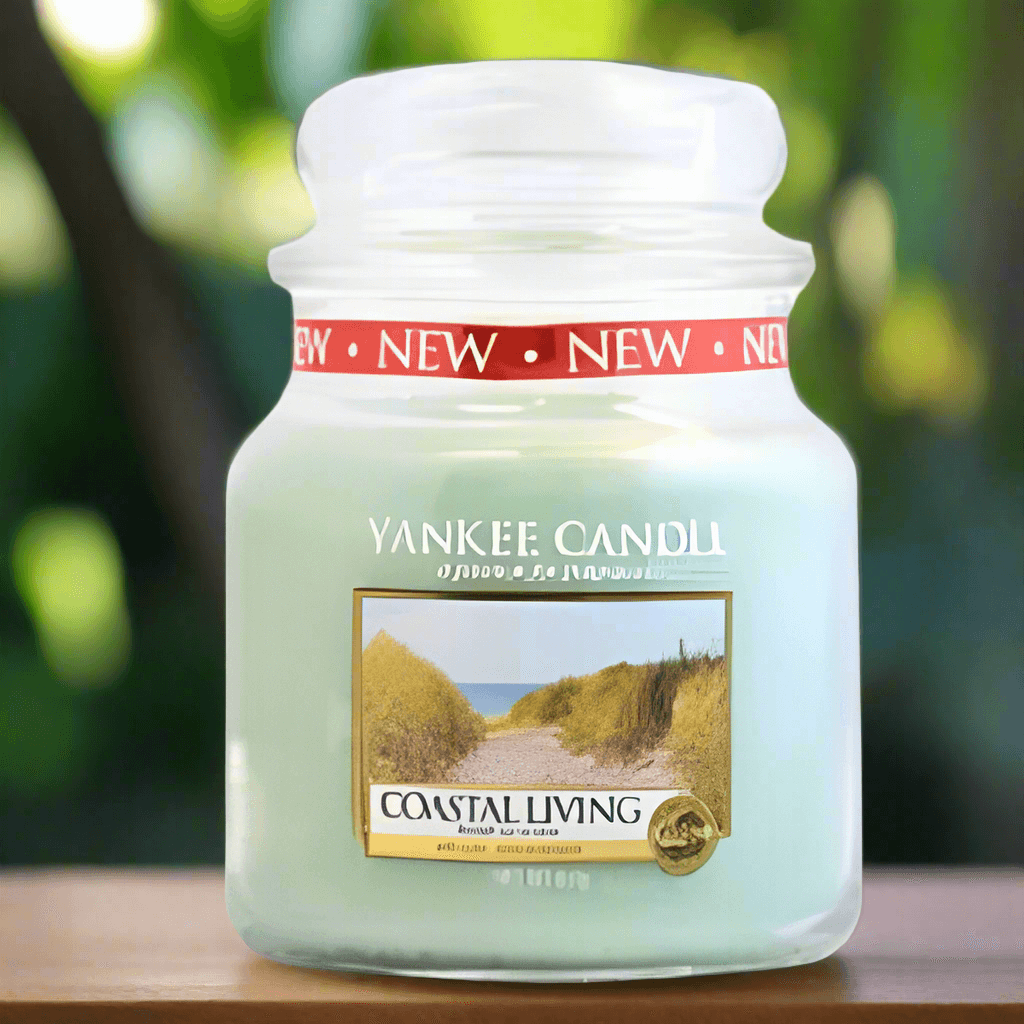 Bring the Coast Home: Yankee Candle Coastal Living Medium Jar Gift - The Imagination Shop