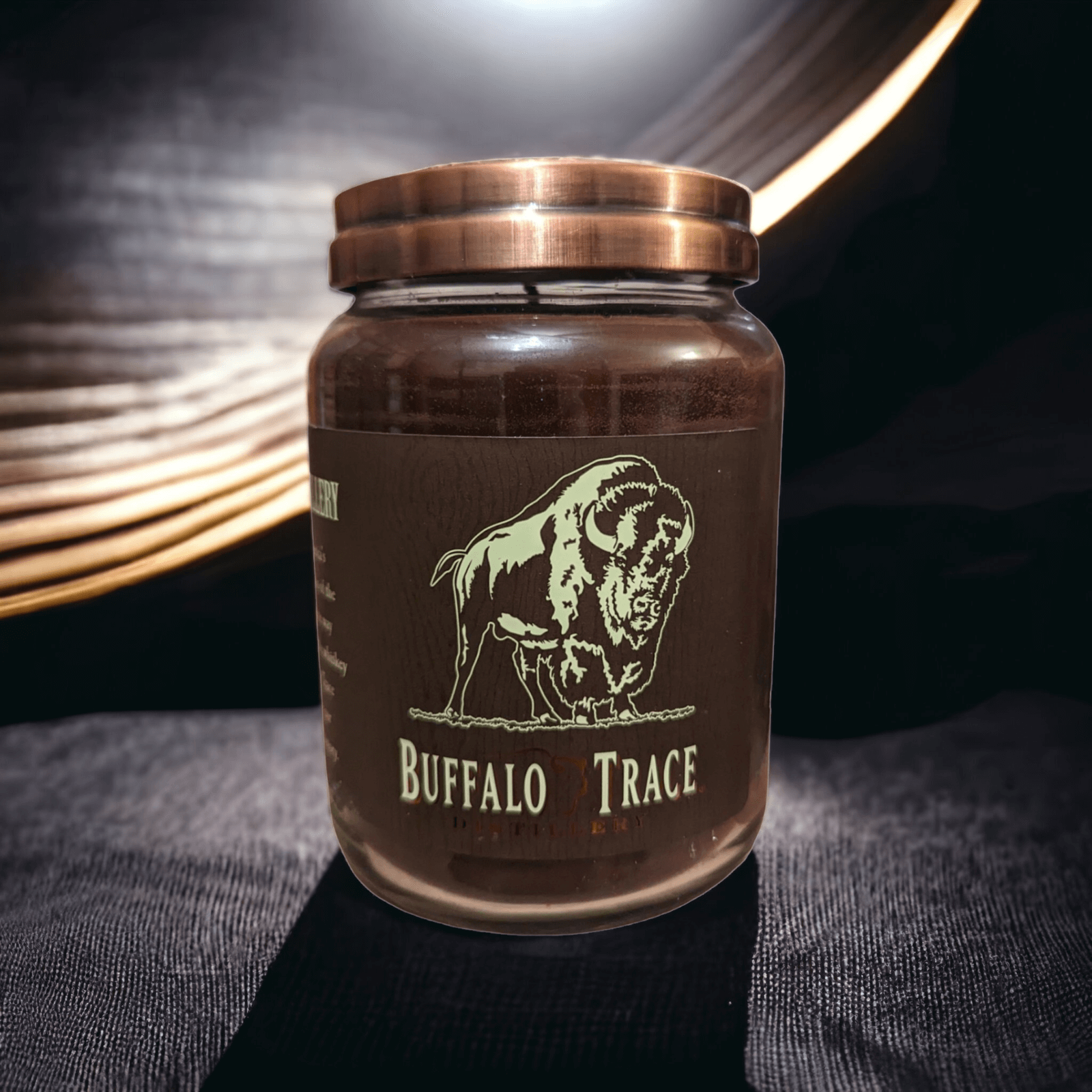 Buffalo Trace Candle UK – The Candleberry Co. Large Jar at The Imagination Shop - The Imagination Shop