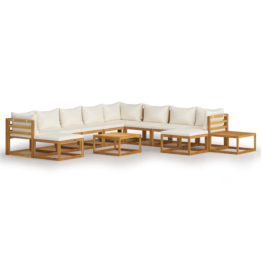 Lovan Acacia Wood Bench 68cm: Compact Garden Seating - The Imagination Shop
