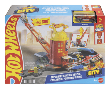 New Arrival: Hot Wheels City Super Fire Station Playset - The Imagination Shop