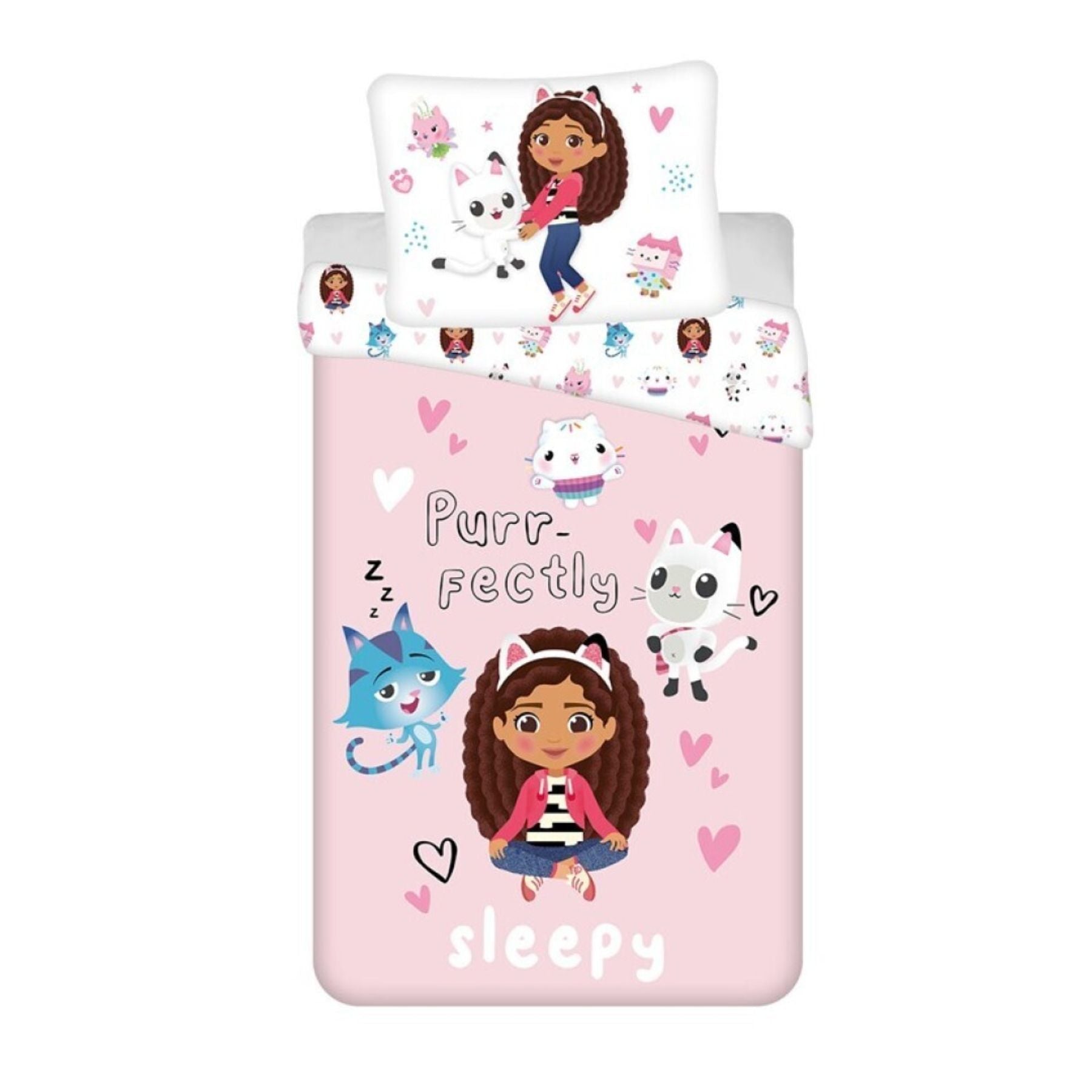 New In: Gabby's Dollhouse Single Bed Duvet Cover 135x200cm - The Imagination Shop