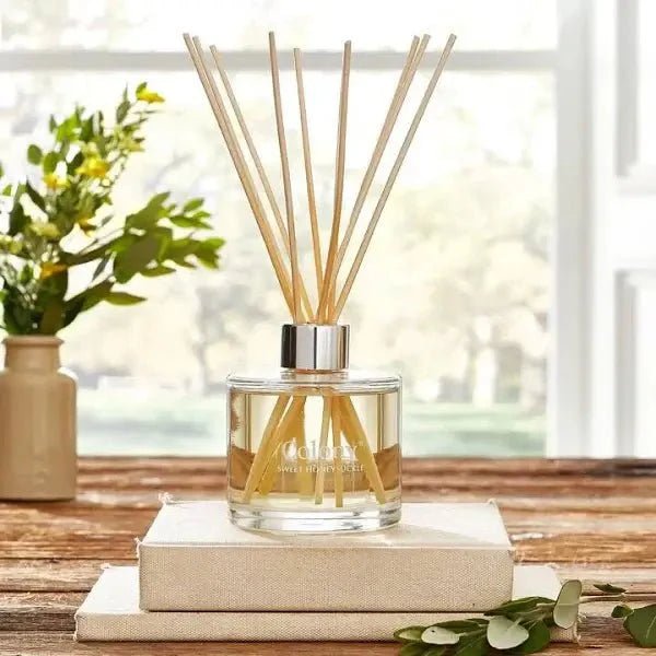 A picture of a reed diffuser