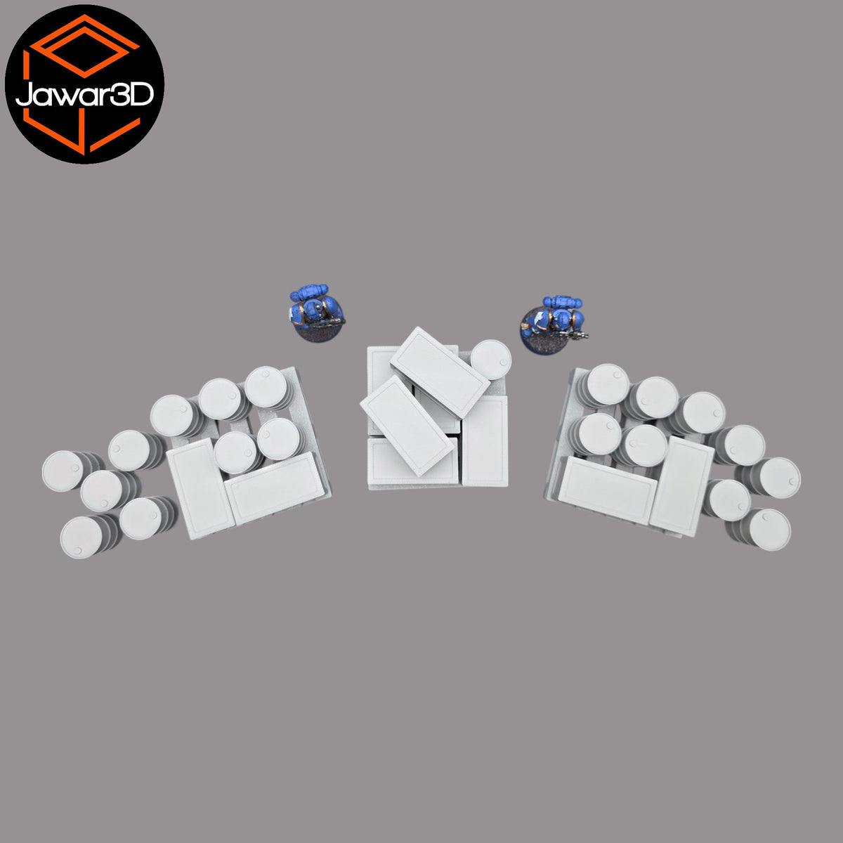 Pallet, Crates and Barrels - 28mm Wargaming Scatter Terrain Scenery Tabletop Jawar3d