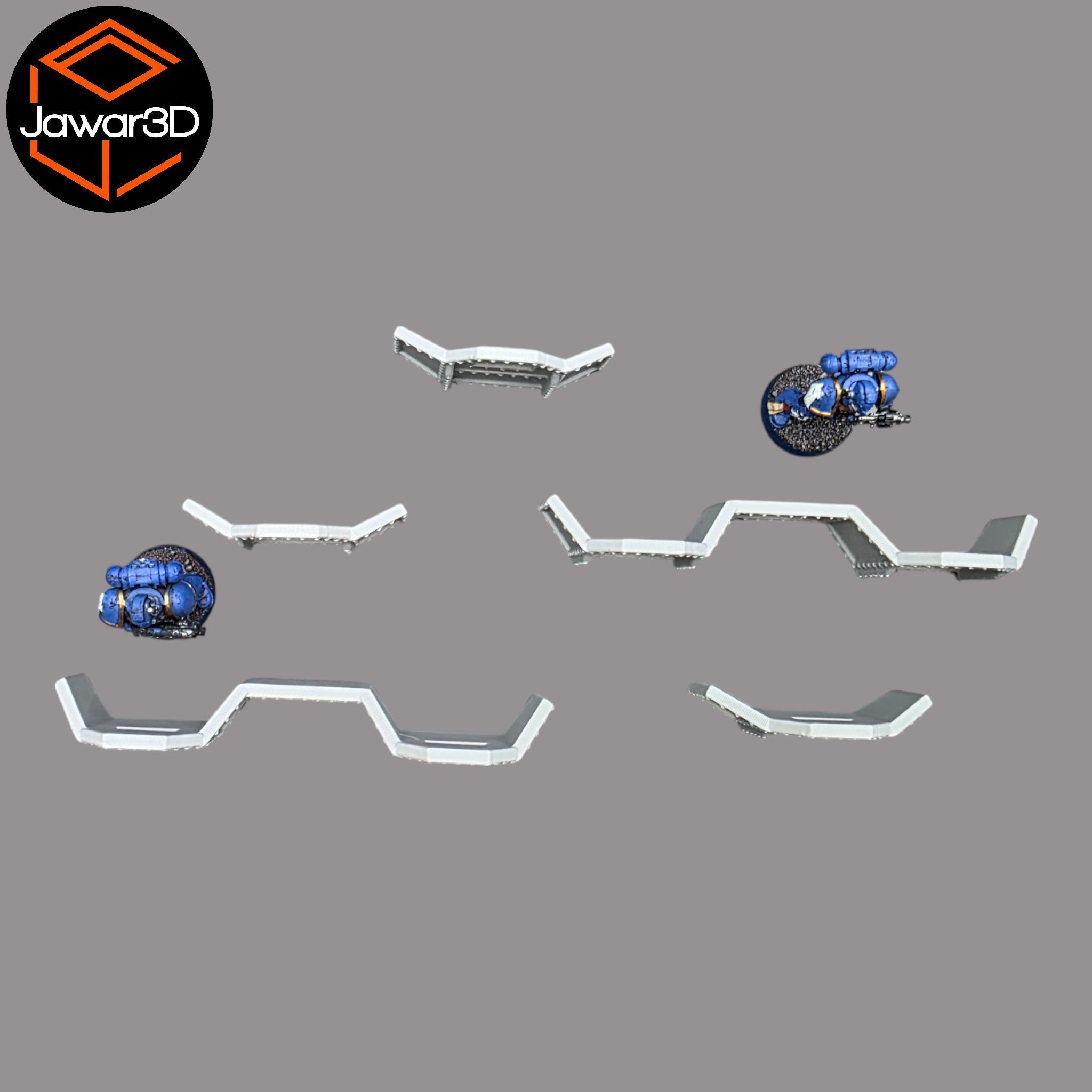 Barricade - 28mm Wargaming Scatter Terrain Scenery Tabletop Miniature Jawar3d