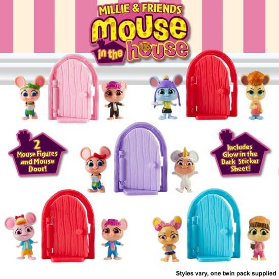 Mouse in the House - Squeeks and Muffin Character Options Ltd