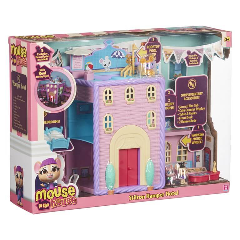 Mouse In The House - Stilton Hamper Hotel Character Options Ltd