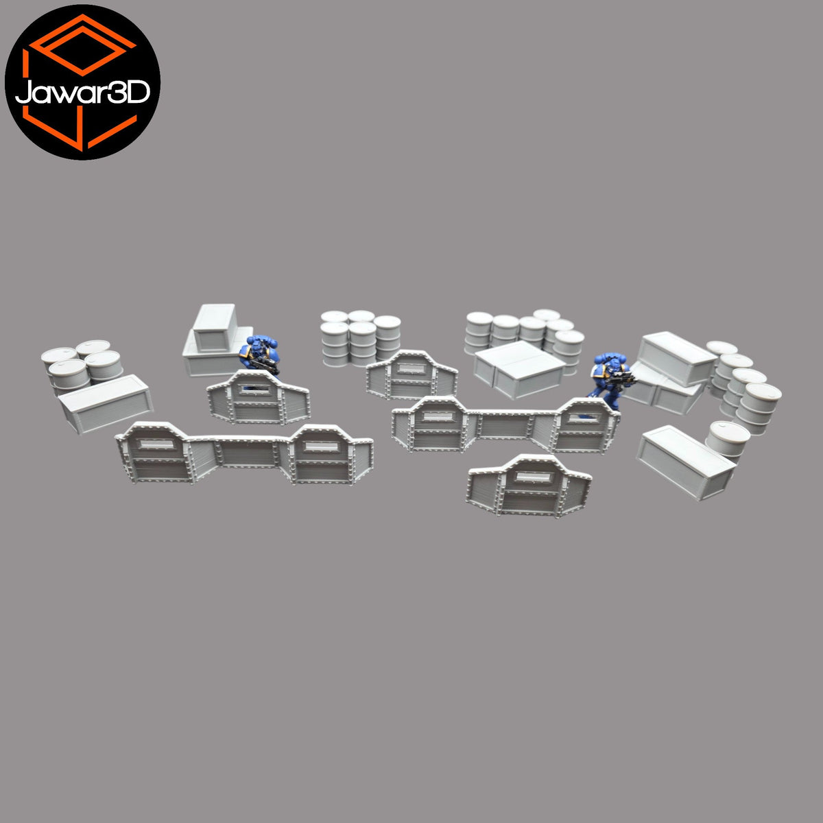 Assorted Terrain - 28mm Wargaming Scatter Terrain Scenery Tabletop Miniature Jawar3d