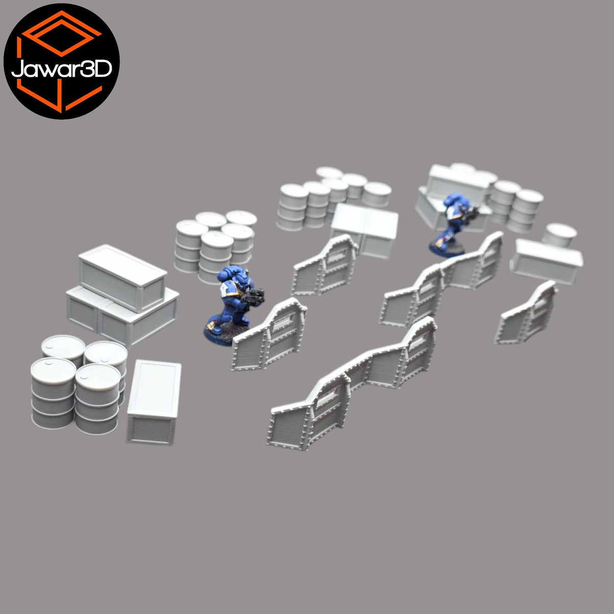 Assorted Terrain - 28mm Wargaming Scatter Terrain Scenery Tabletop Miniature Jawar3d